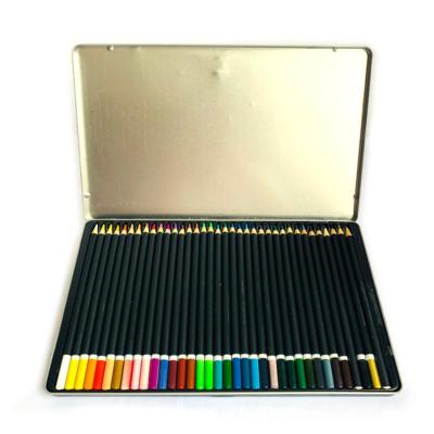 China Bon Art Popular Professional 12, 24, 36, 48, Metal Tin Box Watercolor Pencil Set of 72 Colors for Artist for sale