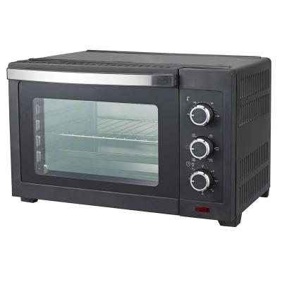 China Hotel 30 liters new design double tempered glass electric convection microwave oven for home use for sale