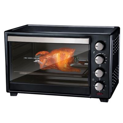 China Hotel Oven CB/ROHS/LFGB Approval 30L Portable Electric Glass Toaster Yellow Oven for sale