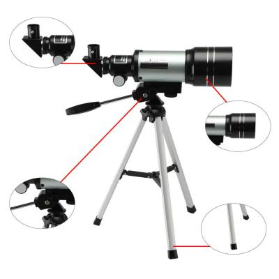 China Optical Glass Lens F30070M Astronomical Telescope Refractive Observing Astronomical Professional Zoom Night Vision For Sale for sale