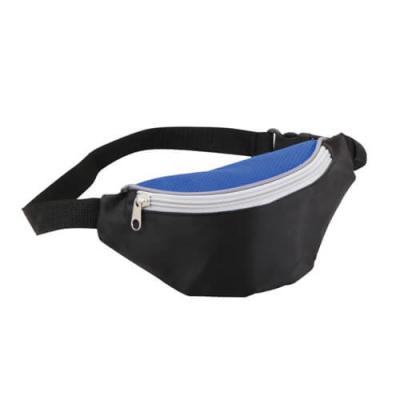 China Custom Travel Waterproof Fanny Packs / Waist Pack Polyester With 2 Zipper Pockets for sale