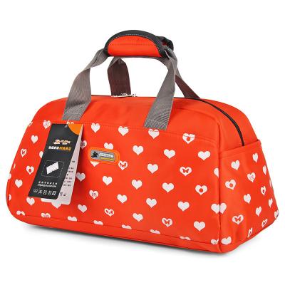 China Printed Custom Duffle Bags , Reusable Nylon Cloth Bag For Ladies for sale