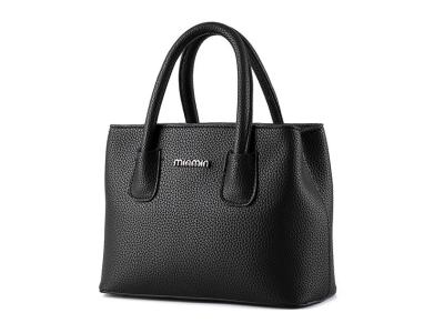 China Cotton Lining Women's Tote Leather Handbags Separate Compartments For Storage for sale