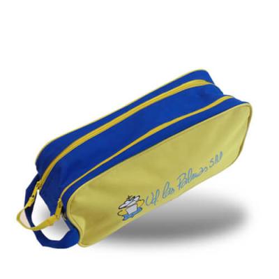 China Polyester Custom Promotional Bags , Waterproof Shoe Bag Zipper Closure for sale