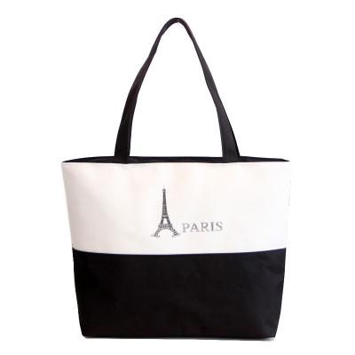 China Womens Canvas Cheap Custom Printed Shopping Bags With Company Logo for sale