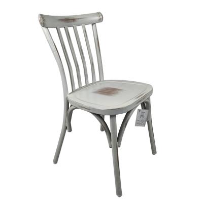 China Outdoor Cafe Minimalist Luxury Cheap Patio Design Aluminum Funiture Chair for sale