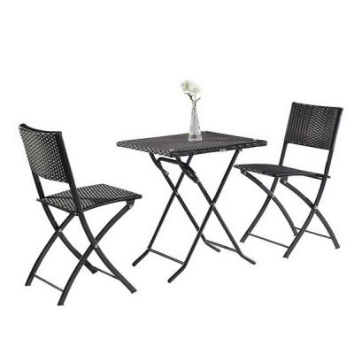 China Modern Garden Furniture Heavy Duty Metal Outdoor Dining Table And Chairs for sale