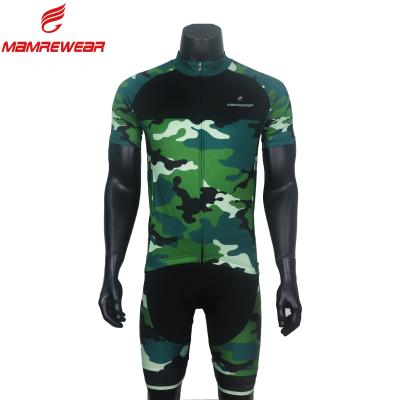 China OEM Antibacterial Custom Tank Top Team Sports Camo Cycling Wear Cycling Wear Ciclismo Cycling Set for sale