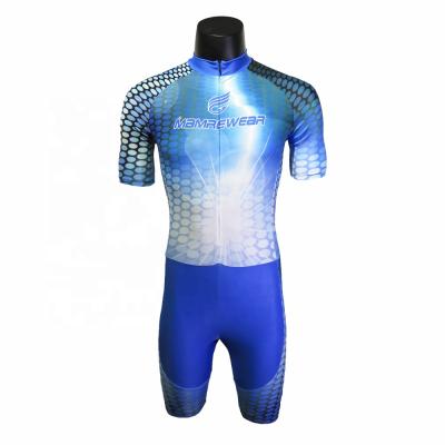 China New high quality short sleeve style speed skin suits, integrated skin suit, racing skate wear for sale