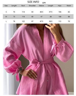 China Anti-Pilling Pink Fuchsia Set Blouses Fashion Shirt Lady Shorts Casual 100% Solid Color or OEM Cotton Print for sale