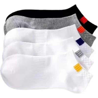 China Men's Breathable Socks Spring And Summer Shorts Tube Boat Socks Absorbent Upper Shallow Mouth Breathable Casual Socks for sale