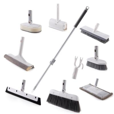 China Tool Housekeeping Home Cleaning Tools Glass Scraper Kit Multipurpose Mops Broom Floor Hair Sticking Device Fiber Adhesive Rollers And Brushes for sale