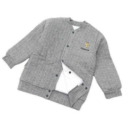 China Breathable cotton short jackets for kids or long johns for sale