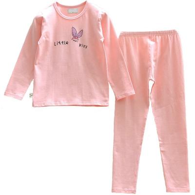 China Factory Casual Hot Sale Custom Logo Clothing Sets 2 Piece Little Girls for sale