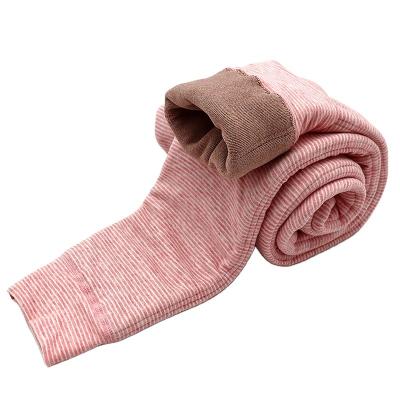 China Anti-pilling Children's Thick Warm Pants Baby Pants Fleece Pantyhose Winter Tight Gaiters Plus Velvet for sale