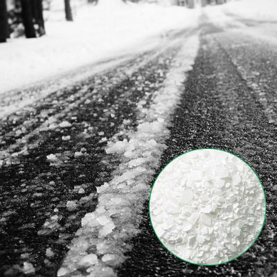 China 25kg/50kg/1000kg/1250kg van het de Vlok74% 77% 94% Calcium van het calciumchloride het Chloridehexahydraat Te koop