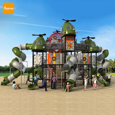 China Large Plastic Preschool Outdoor Playgrounds Equipment Out Door Playground Playground Manufacturer for sale