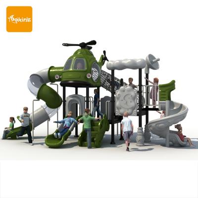 China Plastic Popular Outdoor Kids Slide Modern Outdoor Playground Kids Playground Price Playground for sale