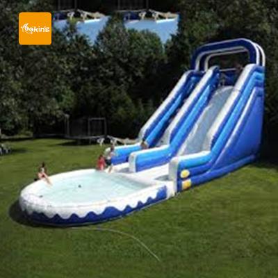 China Waterproof Commercial Inflatable Water Slides Pool Slides Grade Mini Inflatable Water Park Equipment Inflatable Kids Slide for sale