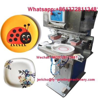 China Tray Dish Dish Bowl Eating Tray Pad Printer Eating Dinner Store 2 Color Pad Printer for sale