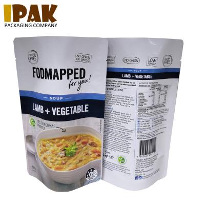 China Moisture Proof Design Food Grade Stand Up Resealable Foil Packaging Bag For Spices for sale