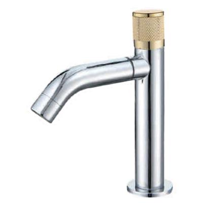 China Kmry Faucets SUS 304 Stainless Steel Basin Handle Single Hole Gold Chrome Plated Pull Out Sprayer Bathroom Sinks Faucets for sale