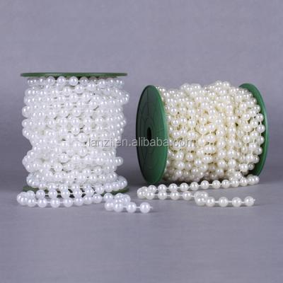 China plastic bead chain by wholesale roll shipping and handling for sale