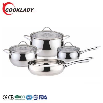 China Viable Made in China Pan Cookware Set Cooking Well Frying Non-stick Fitted Kitchen Cookware for sale