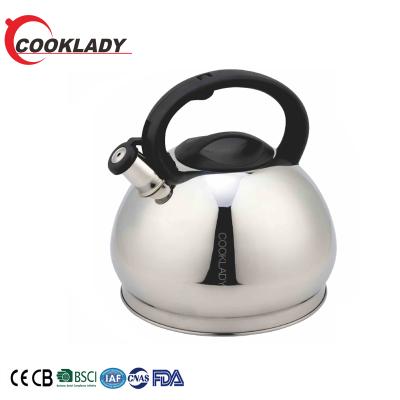 China 2020 Sustainable New Product Induction Use For Family Teapot Stainless Steel Whistling Kettle for sale