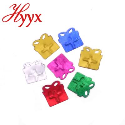 China DIY Decoration HYYX Confetti Decorations Colorful Paper Christmas Decoration Supplies for sale