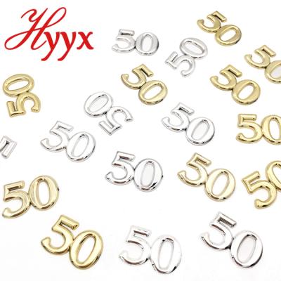 China DIY Decoration HYYX Wedding Decoration Wedding Decoration Number 50 Table Decorations for sale