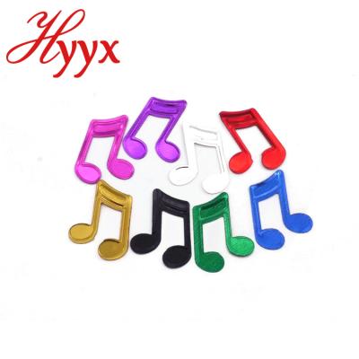 China DIY Decoration HYYX Customized Color Chinese Music Theme Party Supplies Push Pop Paper Confetti For Holiday Decoration for sale