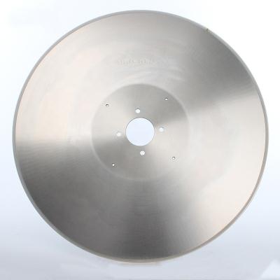 China Hot Sale D2 Material 610mm Round Log Saw Knife For Toilet Tissue Paper Cutting toilet Tissue paper cutting round blades for sale