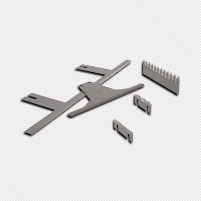 China Various Serrated Blade For Cutting Food Packaging Bags for sale