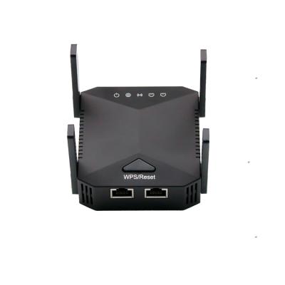 China Good quality 5.8ghz wifi extender wifi repeater 1200mbps wifi signal booster running dual band repeater for sale