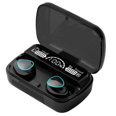 China In-Ear Mini Digital Display 2000mah Charger Case BT 5.1 In-Ear Headphone Sports Earbuds Audifonos Wireless Earbuds M10 Tws for sale