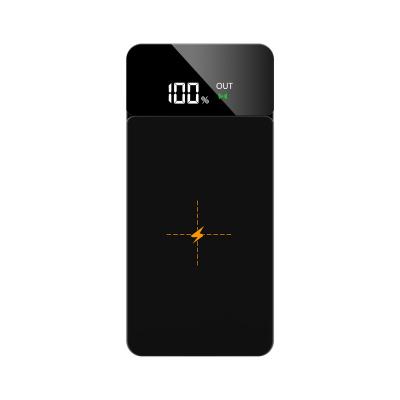 China Portable Wireless Power Bank 10000mAh Rohs Support Fast Charging Slim Wireless Powerbank For iPhone For Samsung for sale