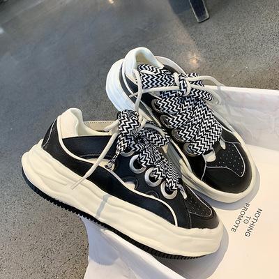 China Fashion Trend Kids Color Breathable Lace-on Tennis Shoes For Kids Boys Girls Shoes Leisure Sports Shoes Fashion Board Sneaker for sale