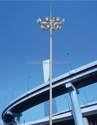 China Road Park Street Atc 10 Years Warranty 15m 16m 18m High Steel Mast 20m Galvanized Lighting Pole for sale