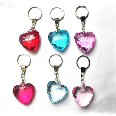 China Customer Personalized Custom Acrylic Key Chain Holder Key Chain For Promotional Gifts for sale