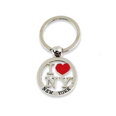 China 2022 Handmade Metal Custom DIY Gifts Key Chain With Split Ring Key Chain for sale