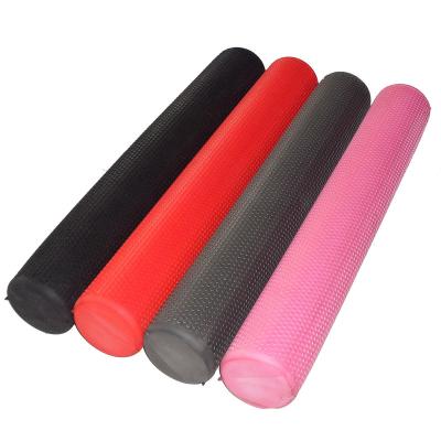 China Durable And Comfortable Eva Foam Material 30cm 45cm 60cm 90cm Solid Fitness Massage Yoga Column Roller for sale