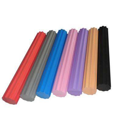 China Durable and Comfortable Durable Eva Foam Material Solid Massage Yoga Column Roller 30cm 45cm 60cm 90cm for sale