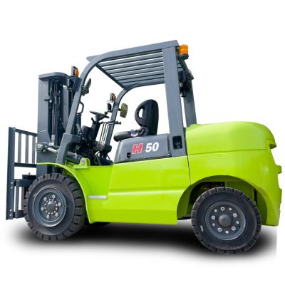 China Hotel Diesel Forklifts 5 Tons Manufacturer 3t 4ton Capacity Hydraulic Forklift Diesel With CE for sale