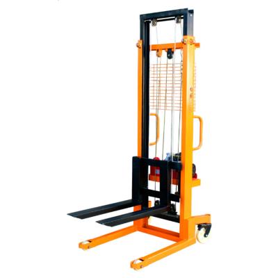 China High Quality Hotels China Electric Pallet Stacker Hand Stacker Hydraulic Manual Crane Pallet Stacker for sale