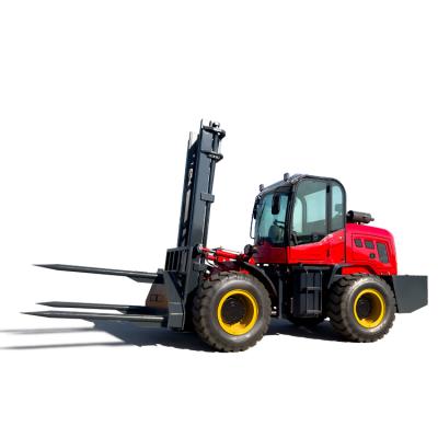 China Hotels Off Road Forklift 3 Ton 3.5 Ton 4 Ton 5 Ton Forklift With Cabin Capacity On Hot Sale for sale