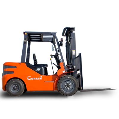 China High quality 3.5ton 4ton hotel forklifts brand new 5 ton narrow side diesel forklift with optional attachment paper roll clam for sale