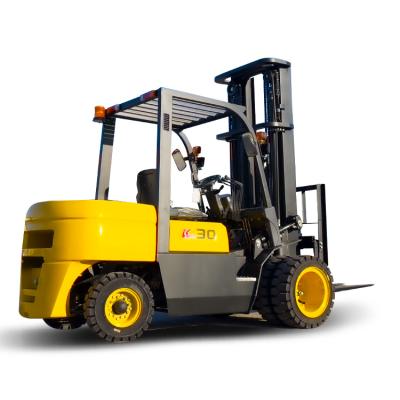 China Hotels New Small Diesel Forklift 2.5 Ton 3t Forklift 3000kg With Optional Japan Engine CE EPA Certification for sale