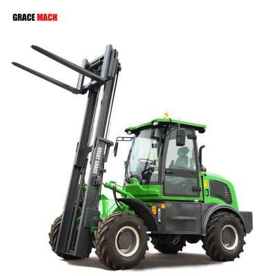 China Hotels 3.5ton Capacity Hydraulic Forklift Stacker Trucks for sale