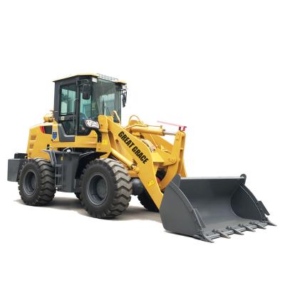 China Garment Shops Small Wheel Loader 2ton Mini Wheel Loader With Log Harvesters for sale